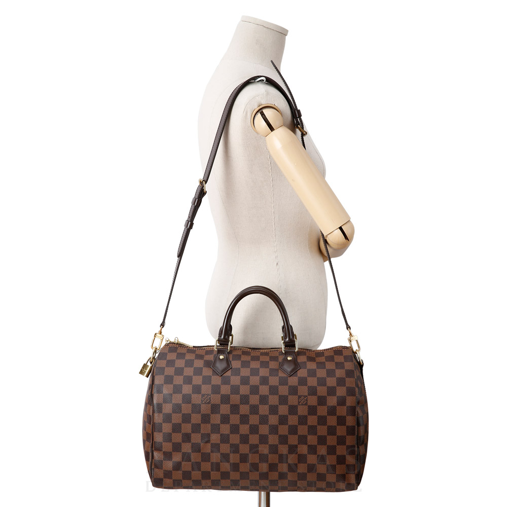 LOUIS VUITTON(USED)루이비통 다미에 에벤 스피디 35 반둘리에